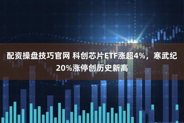 配资操盘技巧官网 科创芯片ETF涨超4%，寒武纪20%涨停创历史新高